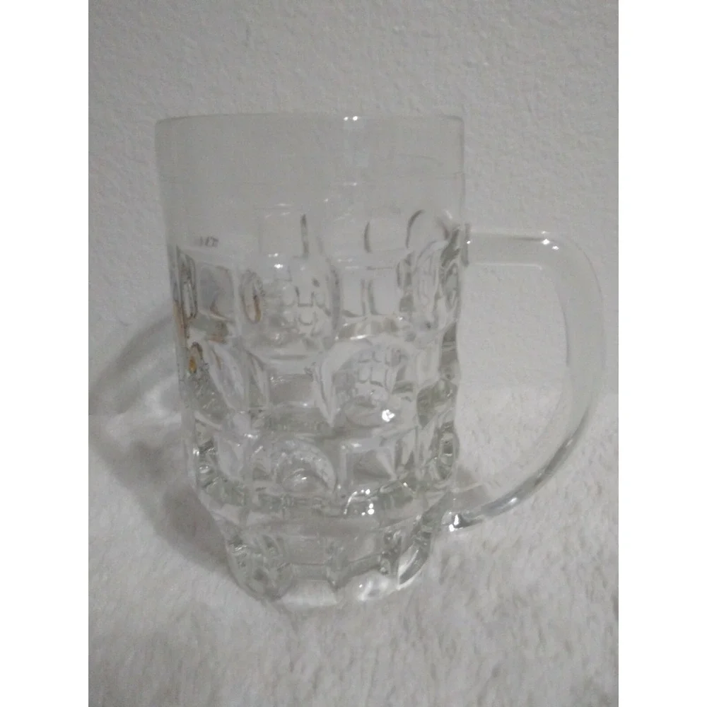 Dortmunder Union Bier‎ Dimple Beer Glass Mug Excellent Condition 0.4 L